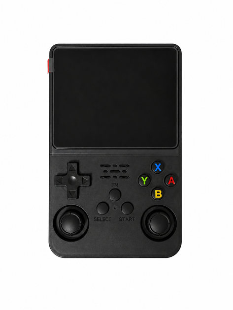Портативная игровая консоль 128GB с 30000 бесплатных игр ретро приставка с IPS экраном 3.5" чёрная - Фото 2 Портативная игровая консоль 128GB с 30000 бесплатных игр ретро приставка с IPS экраном 3.5" чёрная - изображение 2