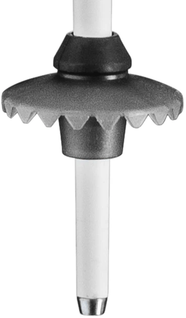 Kijki narciarskie Leki 3D Airfoil 120 cm Biało-żółty (4028173320394) - obraz 4
