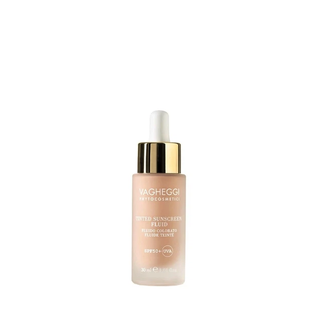 Сонцезахисний флюїд Vagheggi Tinted Sunscreen Fluid SPF50+ 30 мл - Фото 1 Сонцезахисний флюїд Vagheggi Tinted Sunscreen Fluid SPF50+ 30 мл - зображення 1
