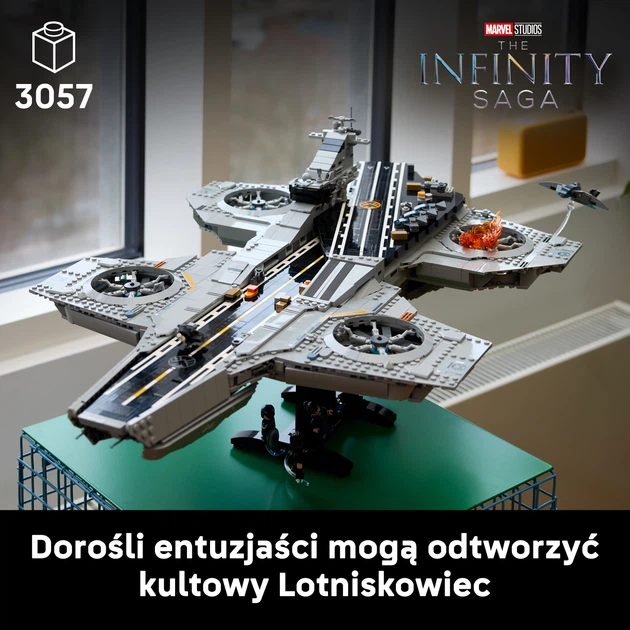 Конструктор LEGO Super Heroes Гелікеріер Щ.И.Т. 3057 деталей (76354) - Фото 3 Конструктор LEGO Super Heroes Гелікеріер Щ.И.Т. 3057 деталей (76354) - зображення 3