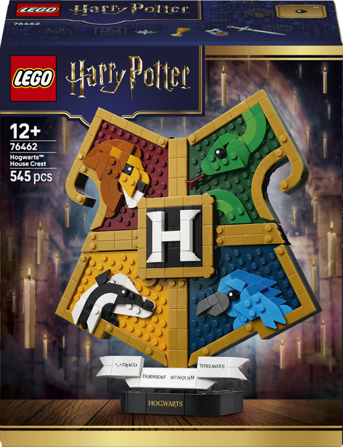 Zestaw klocków LEGO Harry Potter Herb Hogwartu 545 elementów (76462) - Zdjęcie 1 Zestaw klocków LEGO Harry Potter Herb Hogwartu 545 elementów (76462) - obraz 1