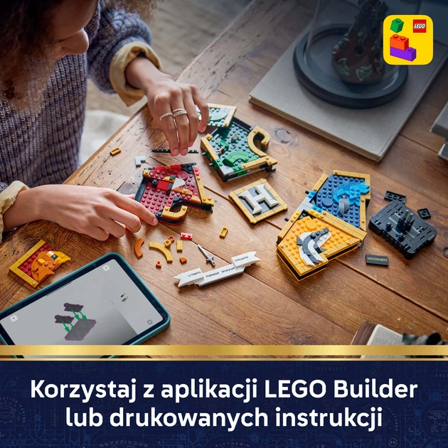 Zestaw klocków LEGO Harry Potter Herb Hogwartu 545 elementów (76462) - Zdjęcie 7 Zestaw klocków LEGO Harry Potter Herb Hogwartu 545 elementów (76462) - obraz 7