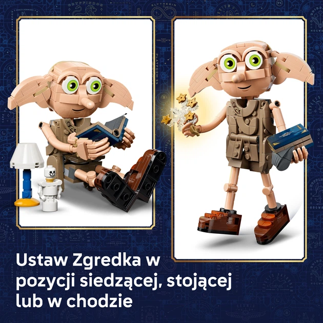 Конструктор LEGO Harry Potter Добі, вільний ельф 379 деталей (76469) - зображення 4