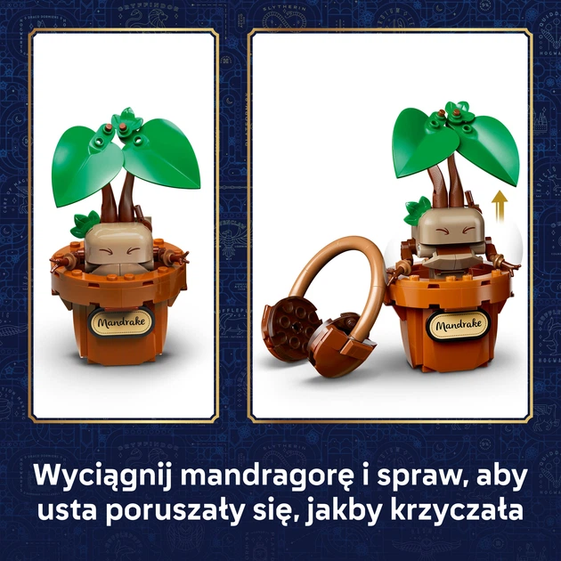 Zestaw klocków LEGO Harry Potter Rośliny z lekcji zielarstwa w Hogwarcie 817 elementów (76474) - Zdjęcie 4 Zestaw klocków LEGO Harry Potter Rośliny z lekcji zielarstwa w Hogwarcie 817 elementów (76474) - obraz 4