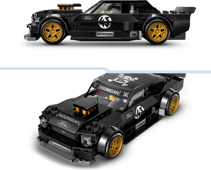 Конструктор LEGO Speed Champions Ford Mustang Hoonicorn V1 '65 Ken Block 345 деталей (77262) - зображення 3