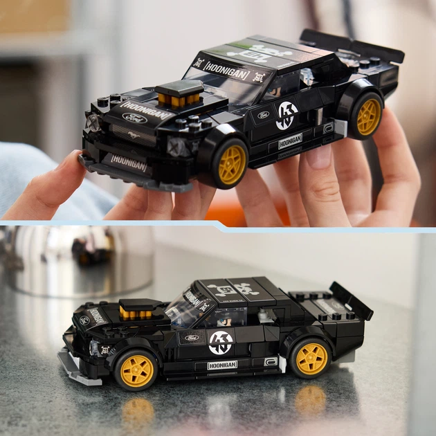 Конструктор LEGO Speed Champions Ford Mustang Hoonicorn V1 '65 Ken Block 345 деталей (77262) - зображення 8