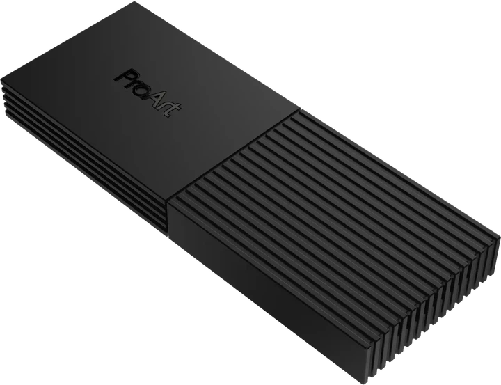 Внешний корпус для SSD Asus ProArt PA40SU M.2 NVMe (PCIe) USB4 Type-C Black (90DD0330-BA9010) - Фото 10 Внешний корпус для SSD Asus ProArt PA40SU M.2 NVMe (PCIe) USB4 Type-C Black (90DD0330-BA9010) - изображение 10