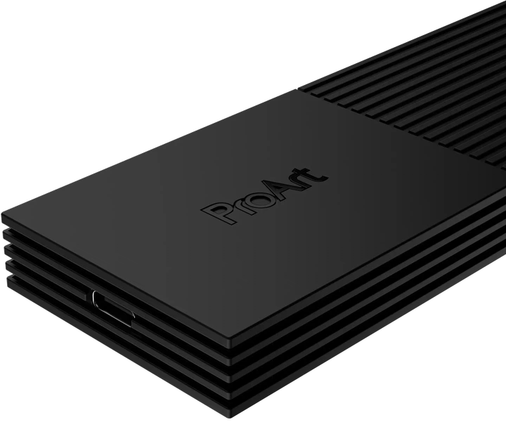 Внешний корпус для SSD Asus ProArt PA40SU M.2 NVMe (PCIe) USB4 Type-C Black (90DD0330-BA9010) - Фото 15 Внешний корпус для SSD Asus ProArt PA40SU M.2 NVMe (PCIe) USB4 Type-C Black (90DD0330-BA9010) - изображение 15