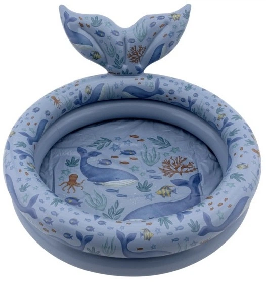 Басейн Little Dutch Ocean Dreams Колекція Ocean World 80 см Блакитний (8712051154251) - зображення 2