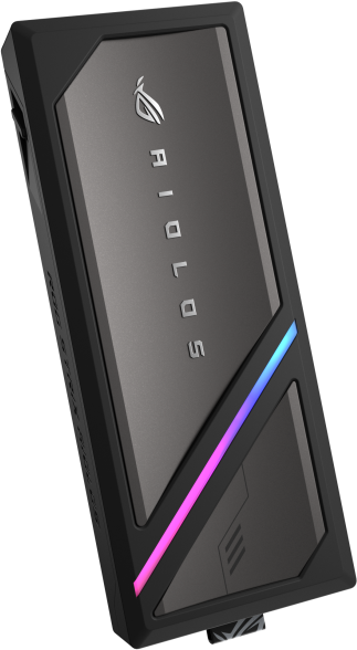 Внешний корпус для SSD Asus ROG Strix Aiolos (ESD-S1W) M.2 NVMe (PCIe) USB 3.2 Gen2x2 Type-C Black (90DD02U0-MA9000) - Фото 8 Внешний корпус для SSD Asus ROG Strix Aiolos (ESD-S1W) M.2 NVMe (PCIe) USB 3.2 Gen2x2 Type-C Black (90DD02U0-MA9000) - изображение 8