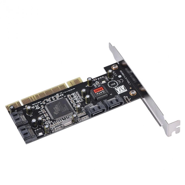 Контроллер PCI SATA 4-Port SATA I 2Gb/s RAID для HDD/SSD - Фото 2 Контроллер PCI SATA 4-Port SATA I 2Gb/s RAID для HDD/SSD - изображение 2