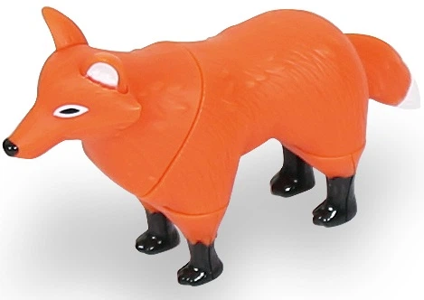 Zestaw zabawek magnetycznych MalBlo Magnetic Mini Zwierzęta Leśne MAL 62343 (755828623435) - obraz 8