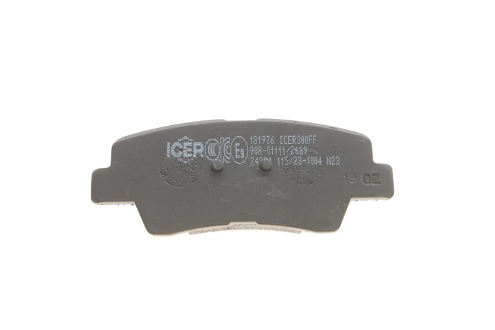 Гальмівні колодки ICER 181976 Hyundai Sonata, I40, Tucson, Veloster, Elantra; SsangYong Korando, Actyon; KIA Optima, Soul 48413341A0, 583020AA10, 583022EA31 - Фото 7 Гальмівні колодки ICER 181976 Hyundai Sonata, I40, Tucson, Veloster, Elantra; SsangYong Korando, Actyon; KIA Optima, Soul 48413341A0, 583020AA10, 583022EA31 - зображення 7