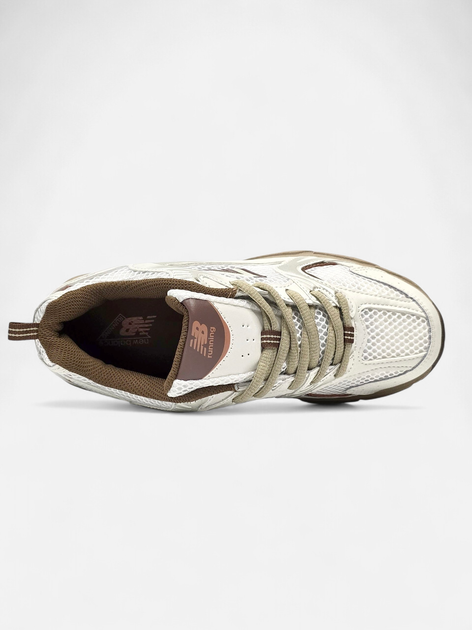 Женские кроссовки для бега NB 530 Cream Brown 36 (23,0 см) Белый - Фото 2 Женские кроссовки для бега NB 530 Cream Brown 36 (23,0 см) Белый - изображение 2
