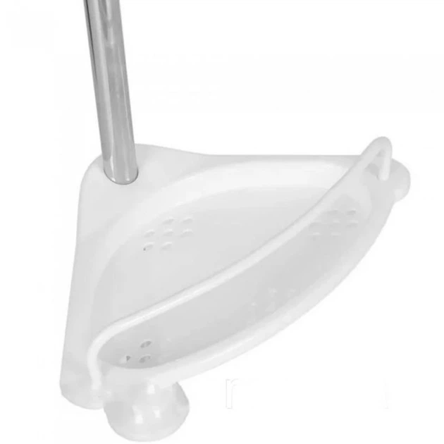 Полка для ванной Multi Corner Shelf GY-188, раздвижная, угловая, регулируемая, металл - изображение 4