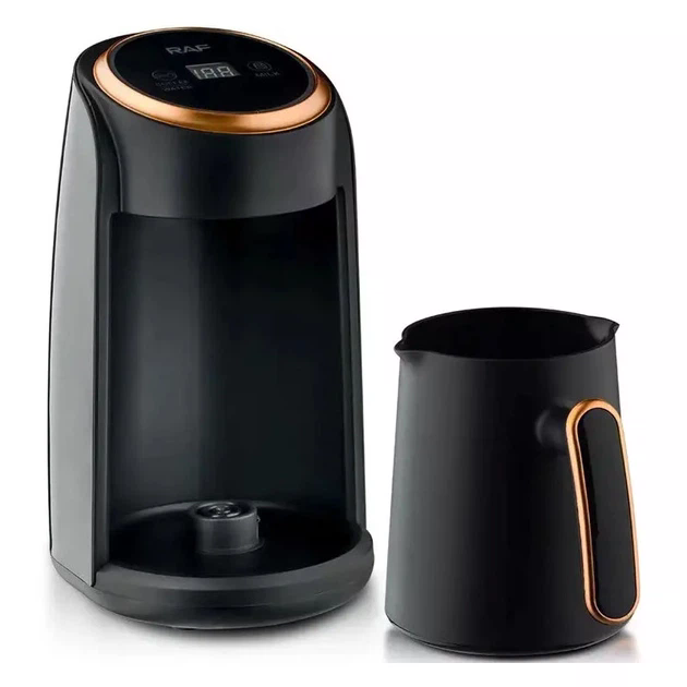 Кофеварка электрическая Domotec R-116, 600W, 300 мл, черная - изображение 2