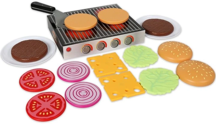 Zestaw do zabawy MalBlo MAGNETIC Magnetyczne burgery MAL 64010 (755828640104) - obraz 2