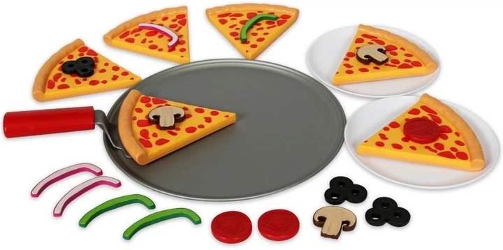 Zestaw do zabawy MalBlo MAGNETIC Magnetyczna pizza MAL 64015 (755828640159) - obraz 2