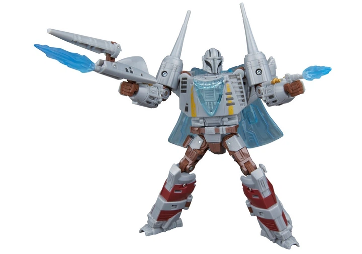 Figurka z akcesoriami Hasbro Transformers Star Wars The Mandalorian N-1 Starfighter 19 cm (G0098) (5010996257277) - obraz 6