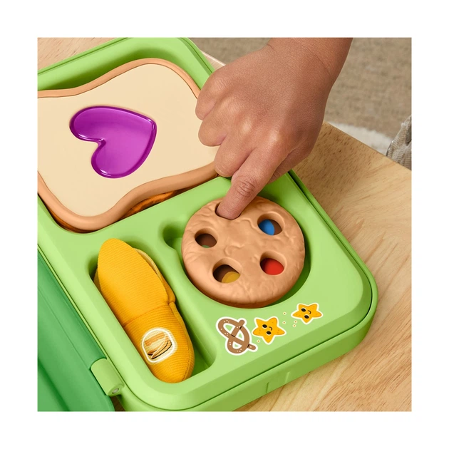 Zestaw Fisher-Price Friendship Forest — Lunchbox z akcesoriami i kubkiem (JLC01) (194735360321) - obraz 3