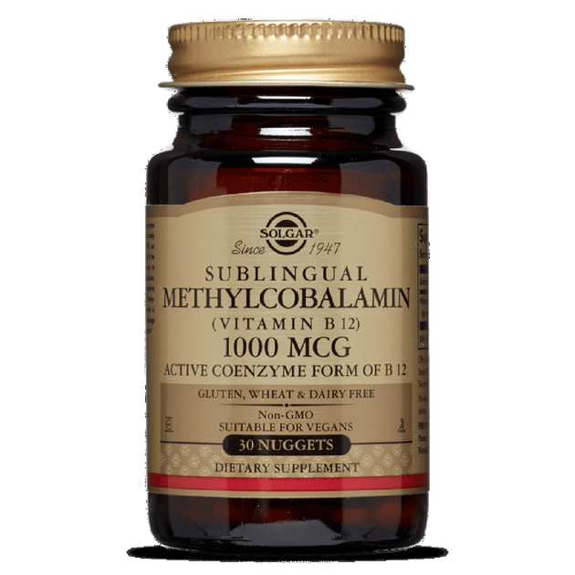 Вітамін В12, 1000 мкг, Сублиігвальный, Vitamin B12, Solgar, 30 наггетсів - Фото 1 Вітамін В12, 1000 мкг, Сублиігвальный, Vitamin B12, Solgar, 30 наггетсів - зображення 1