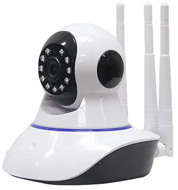 Камера відеонагляду IP Camera HD WIFI з поворотним механізмом, бездротова Onvif P2P / Відео няня (L) - зображення 5