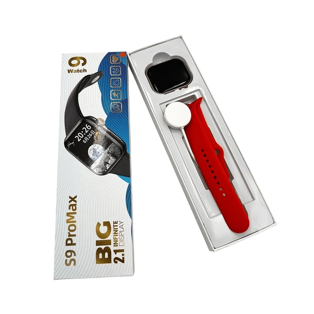 Смарт-годинник BIG S9 Pro Max 45mm. IP65. 230 mAh. Orange - изображение 2