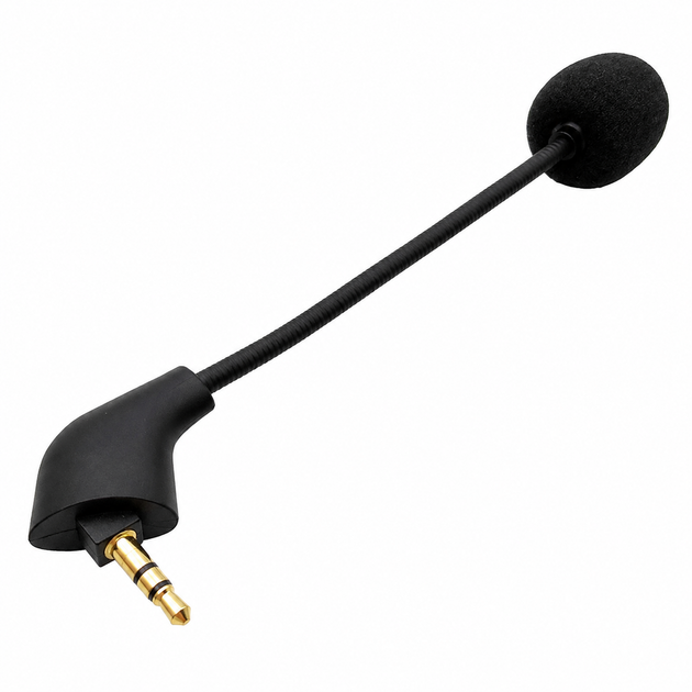 Микрофон для наушников HyperX Cloud / CloudX / Cloud Core / Cloud II / Pro Silver - Фото 3 Микрофон для наушников HyperX Cloud / CloudX / Cloud Core / Cloud II / Pro Silver - изображение 3
