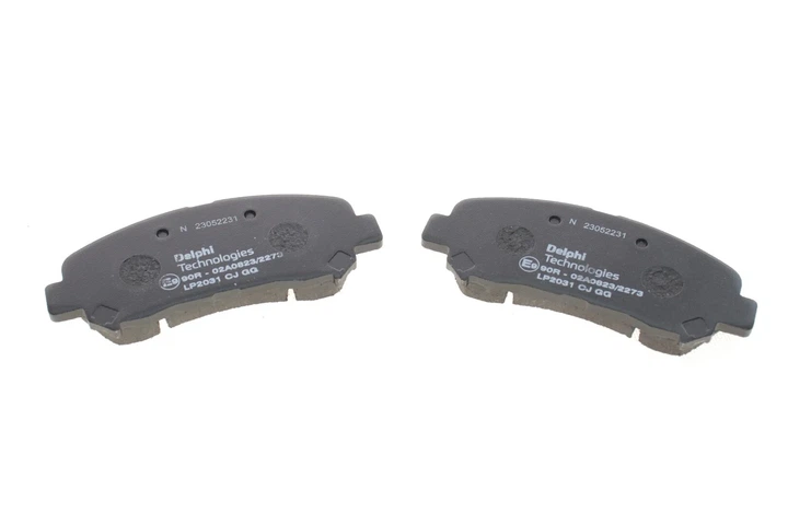 Колодки гальмівні Delphi LP2031 Nissan X-Trail, Qashqai, Juke 5581O57L5O, 5581057L50, D1060JD00A - зображення 3