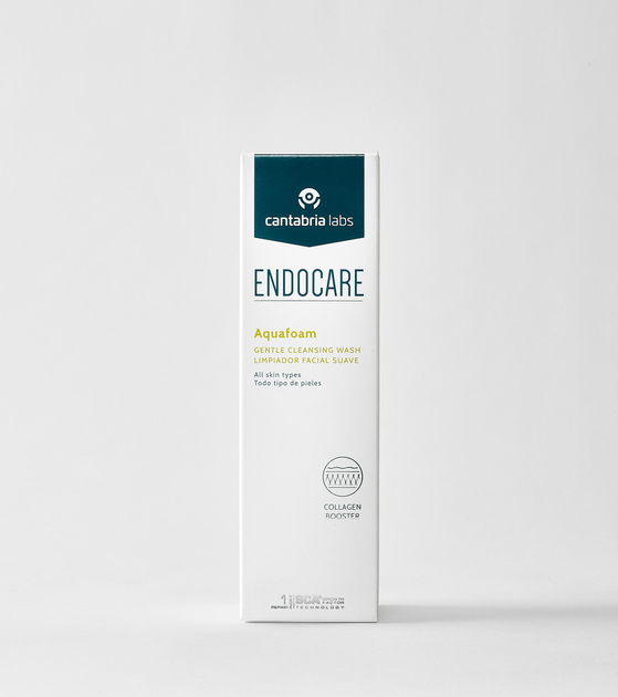 Очищуюча пінка для всіх типів шкіри Cantabria Labs Endocare Aquafoam-Gentle Cleansing Wash 125 мл - зображення 2