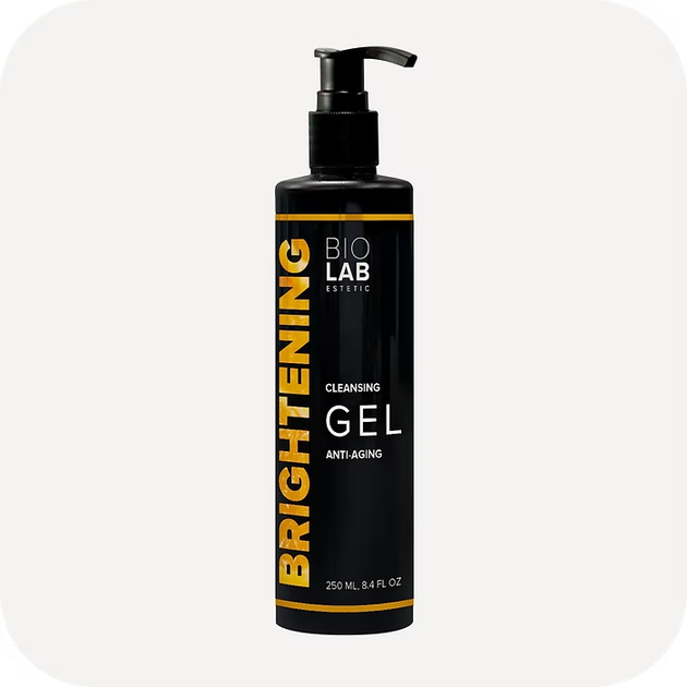 Очищуючий гель з освітлюючим ефектом Brightening Cleansing Gel BIOLAB Estetic, 500 мл - Фото 1 Очищуючий гель з освітлюючим ефектом Brightening Cleansing Gel BIOLAB Estetic, 500 мл - зображення 1