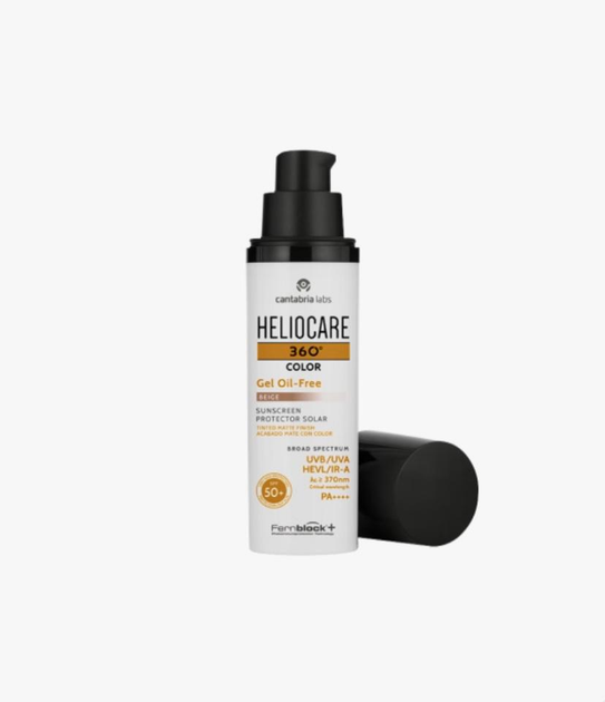 Тональний сонцезахисний гель бежевий Cantabria Labs Heliocare 360 Color Gel Oil-Free Sunscreen SPF 50+ Beige 50 мл - Фото 1 Тональний сонцезахисний гель бежевий Cantabria Labs Heliocare 360 Color Gel Oil-Free Sunscreen SPF 50+ Beige 50 мл - зображення 1