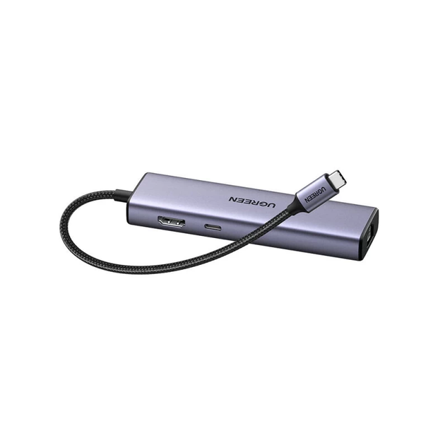 USB-хаб UGREEN USB-C Multifunction Adapter (UGR-15598) - Фото 5 USB-хаб UGREEN USB-C Multifunction Adapter (UGR-15598) - зображення 5