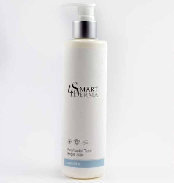 Зволожуючий гель-тонер для сяйва шкіри Smart4Derma Aquagen PolyFructol TONER BRIGHT SKIN 500мл - Фото 1 Зволожуючий гель-тонер для сяйва шкіри Smart4Derma Aquagen PolyFructol TONER BRIGHT SKIN 500мл - зображення 1