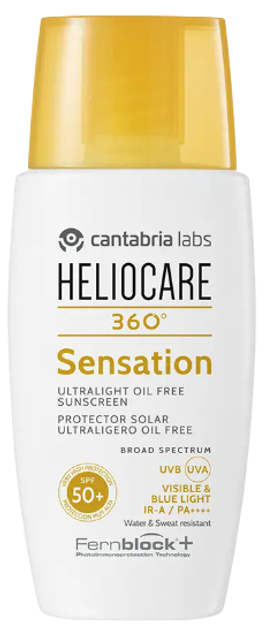 Сонцезахисний крем Heliocare 360 Sensation SPF50+ 50 мл - Фото 1 Сонцезахисний крем Heliocare 360 Sensation SPF50+ 50 мл - зображення 1