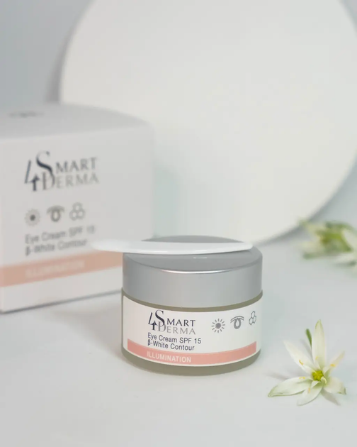 Smart4derma Крем, осветляющий SPF 15 30 мл - Фото 1 Smart4derma Крем, осветляющий SPF 15 30 мл - изображение 1