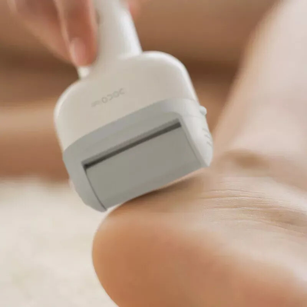 Електрична пилка для п'ят DOCO Electric Foot Repair Pro 1200mAh IPX7 White (F003) - зображення 2