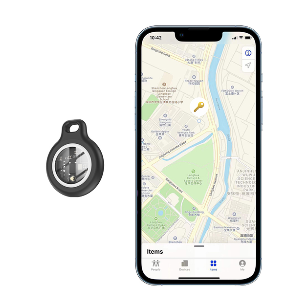 Трекер HOCO E91 Tiger intelligent positioning anti-lost device White - Фото 8 Трекер HOCO E91 Tiger intelligent positioning anti-lost device White - изображение 8