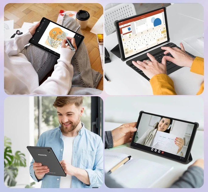 Планшет 10.4" Full HD PIXGOOD M258 12+24/256Gb 8 ядер Android 15 8000mAh Черный - Уценка - Фото 6 Планшет 10.4" Full HD PIXGOOD M258 12+24/256Gb 8 ядер Android 15 8000mAh Черный - Уценка - изображение 6
