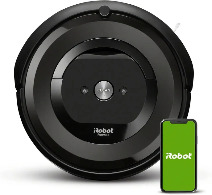Робот-пылесос iRobot Roomba Е6 (e6192) Черный - Б/У - Фото 1 Робот-пылесос iRobot Roomba Е6 (e6192) Черный - Б/У - изображение 1