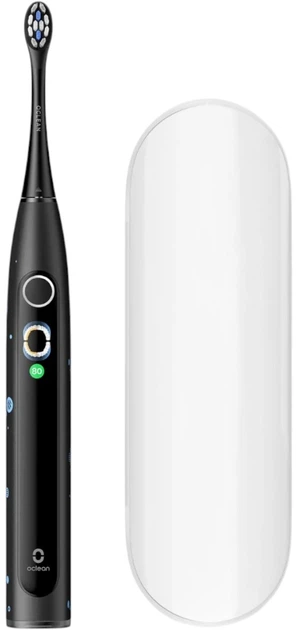 Elektryczna szczoteczka do zębów Oclean X Kids Electric Toothbrush Set Czarna - obraz 2