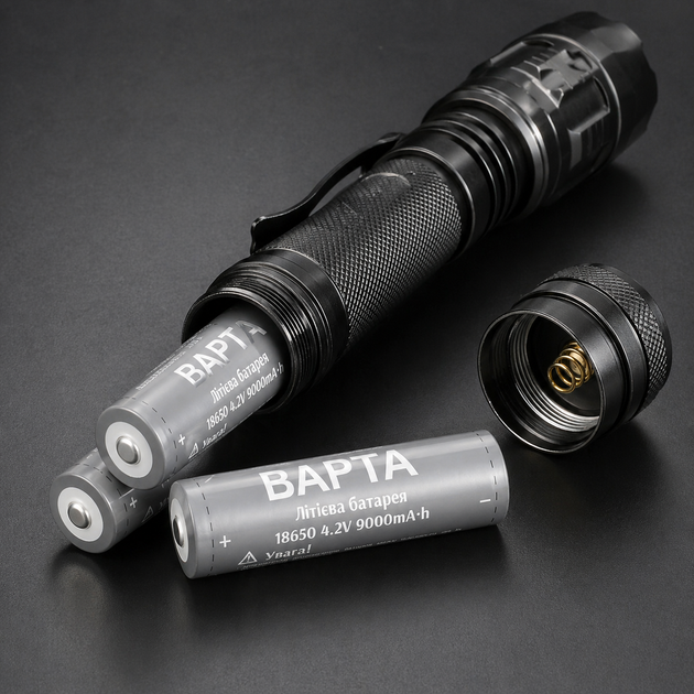 Акумулятор для ліхтарів, power bank та портативної техніки BAPTA BP-0900 18650 Li-Ion 9000 мАч 4.2В - Фото 4 Акумулятор для ліхтарів, power bank та портативної техніки BAPTA BP-0900 18650 Li-Ion 9000 мАч 4.2В - изображение 4