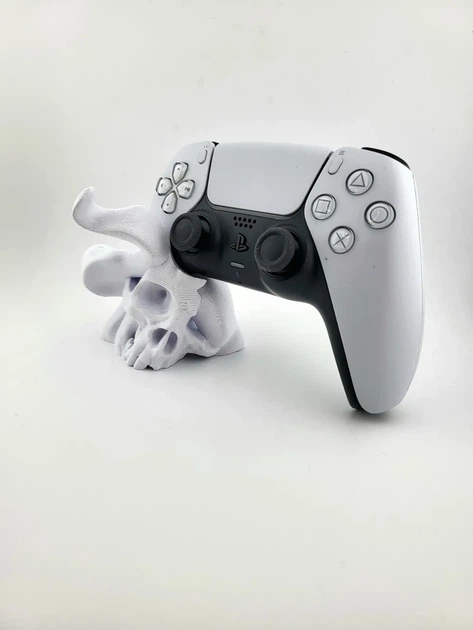 Підставка-тримач для геймпада PS5 у вигляді черепа з димом. Aivory - изображение 2