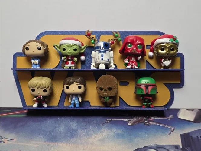 Полиця-органайзер для колекційних фігурок Funko Pop у стилі Star Wars. Aivory - изображение 2