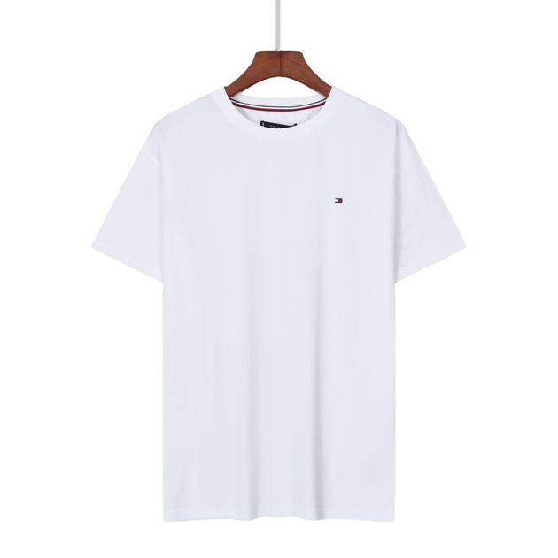 Чоловіча футболка Tommy Hilfiger Essential T-Shirt, біла, розмір M (TH12002.1M) - Фото 1 Чоловіча футболка Tommy Hilfiger Essential T-Shirt, біла, розмір M (TH12002.1M) - зображення 1