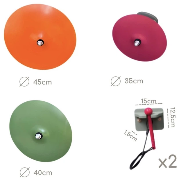 Тарілки ударні для дітей Masterkidz Аксесуари Outdoor STEM (ME03347) (6955920033475) - зображення 2