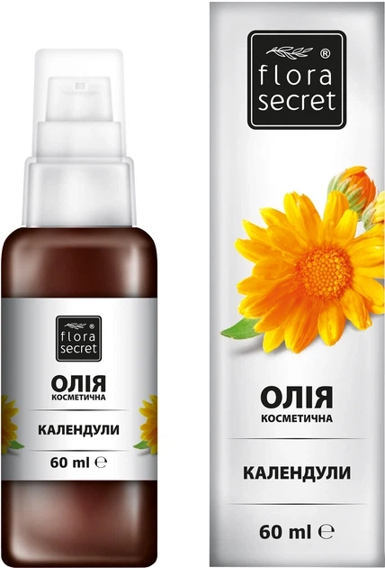 Олія календули Flora Secret 60мл - Фото 1 Олія календули Flora Secret 60мл - изображение 1