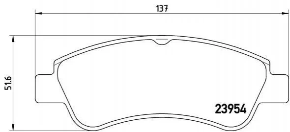 Колодки гальмові BREMBO P61066 Citroen C4, DS3, Xsara, C3, C2, C-Elysee, Berlingo; Peugeot 207, 307, 2008, 208, 206; Opel Crossland X 425486, 425475, 425423 - Фото 1 Колодки гальмові BREMBO P61066 Citroen C4, DS3, Xsara, C3, C2, C-Elysee, Berlingo; Peugeot 207, 307, 2008, 208, 206; Opel Crossland X 425486, 425475, 425423 - зображення 1