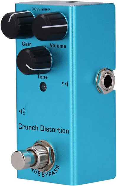 Педаль эффектов Crunch Distortion 03 Примочка Classic British Rock Distortion (True Bypass) - изображение 4