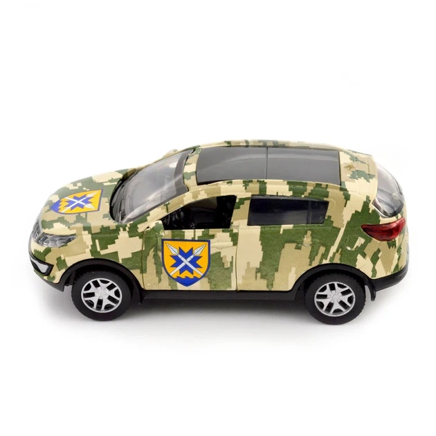 Автомодель серії "Шеврони Героїв" - KIA SPORTAGE R - "56 ОМПБр" - изображение 9